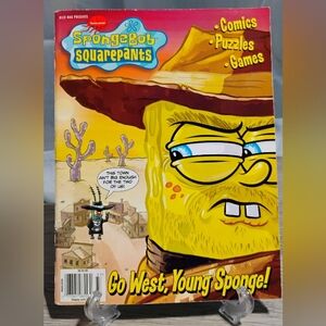 SpongeBob SquarePants Puzzle Book - Yellow